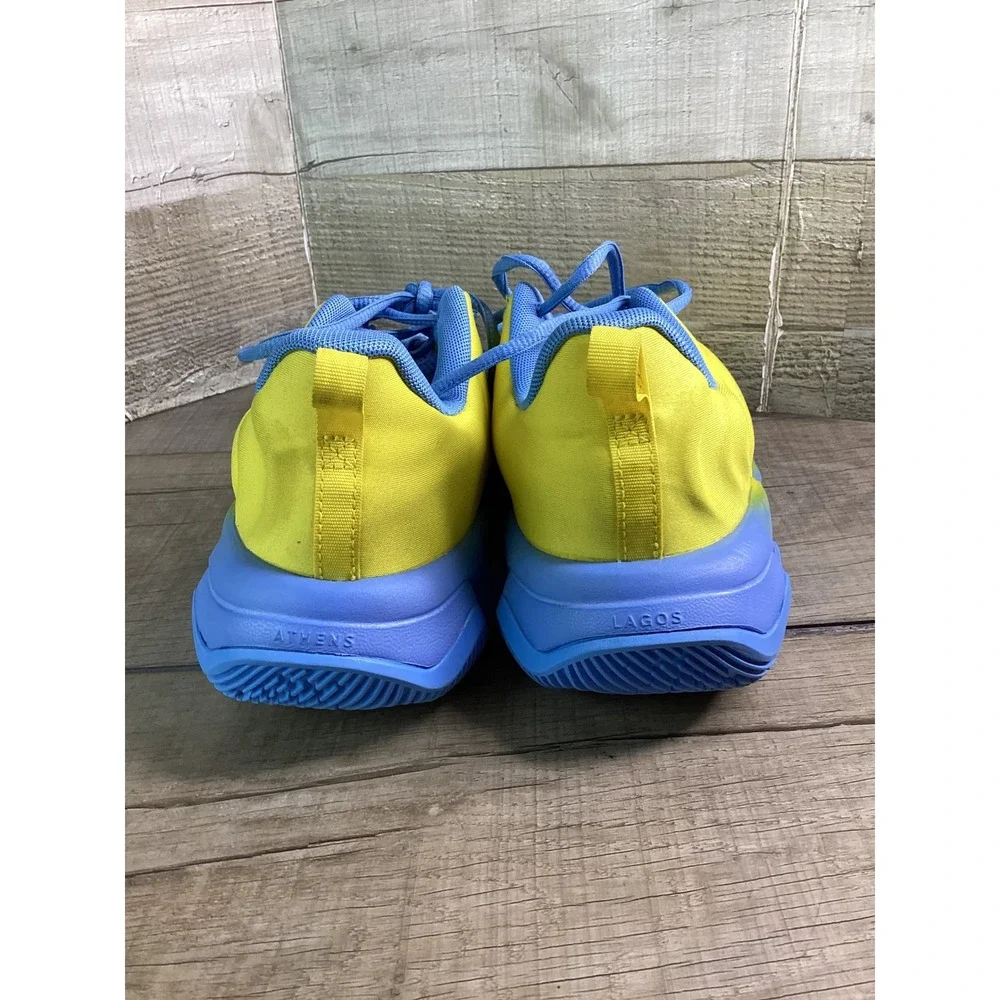 Nike Giannis Immortality 3 GS Opti Yellow Blue Pink Kids Shoes FZ6734-700 6Y